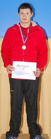 Jakub Burian 100m znak 1. místo - Letní přebor Středočeského kraje žactva, Kladno